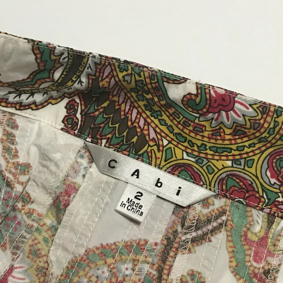 Bcabbie Skirt Coffee Paisley 1 main image 1